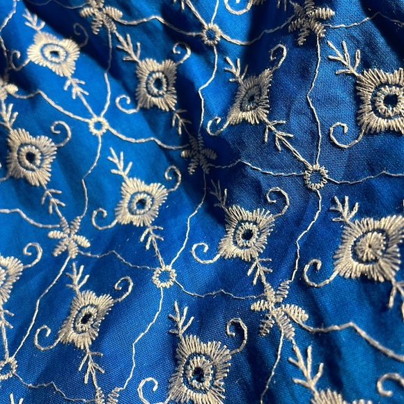 💰NWT RHODE Eyelet Mini Dress size 18 - Picture 3 of 8